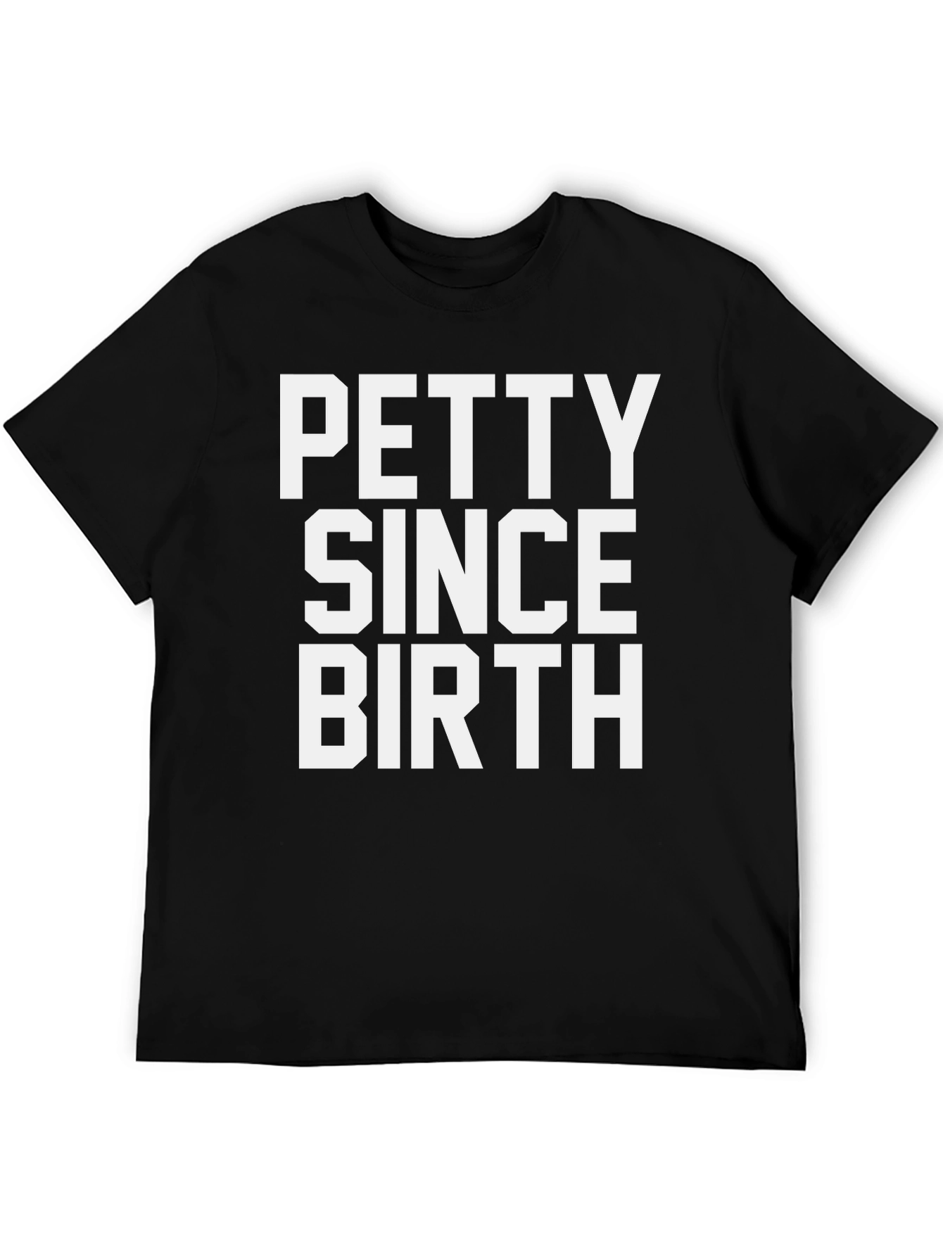 Petty Since Birth Graphic T-Shirt - Black