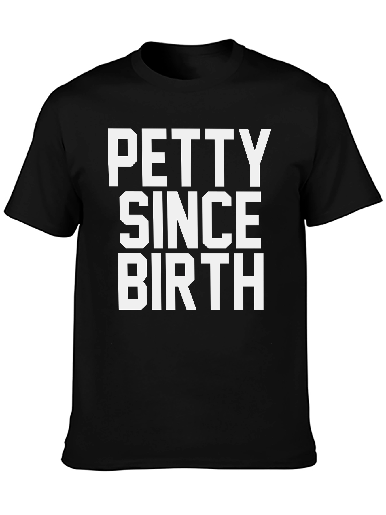 Petty Since Birth Graphic T-Shirt - Black