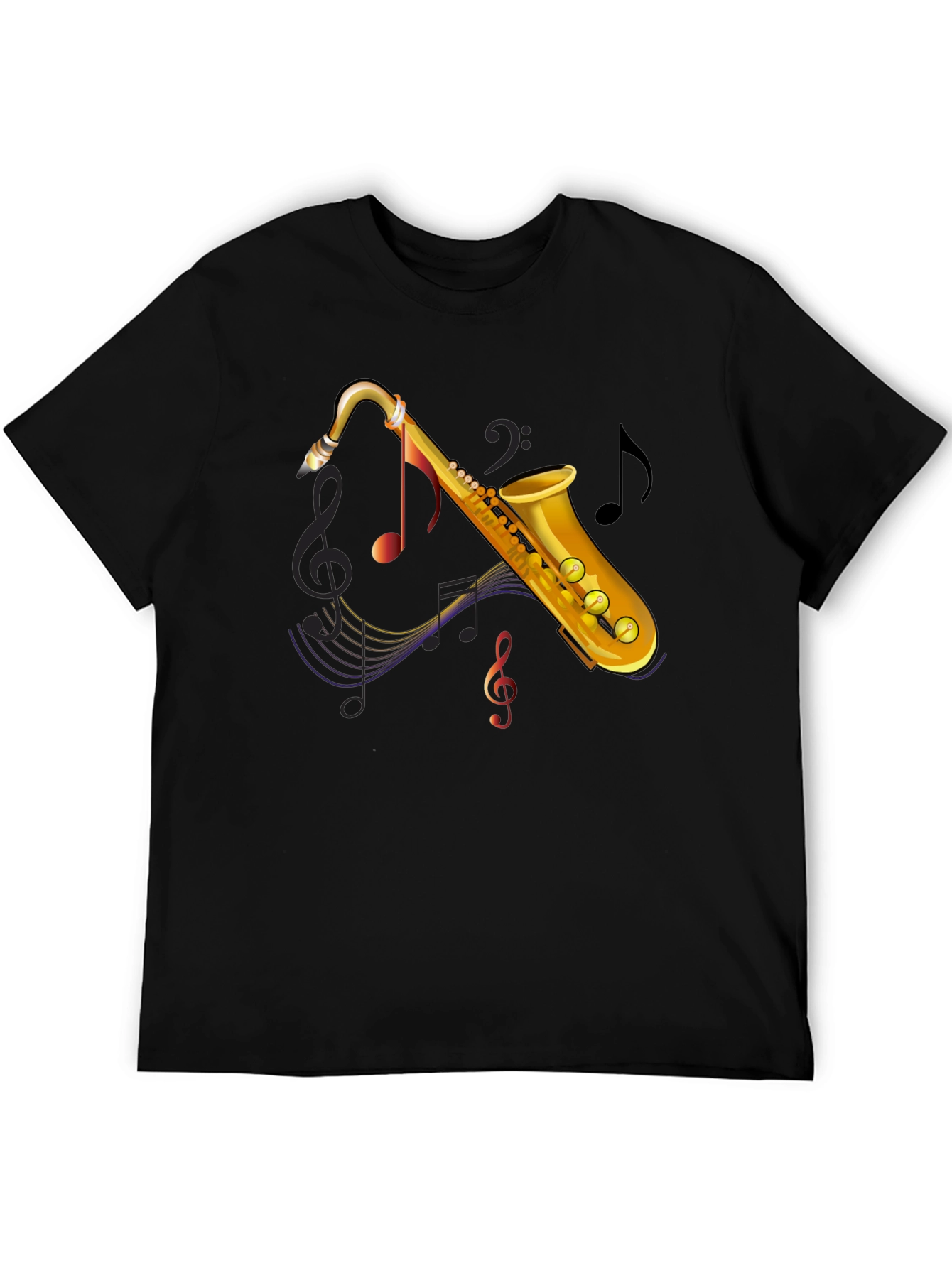 Saxophone Music Lover Tee - Stylish Musician T-Shirt