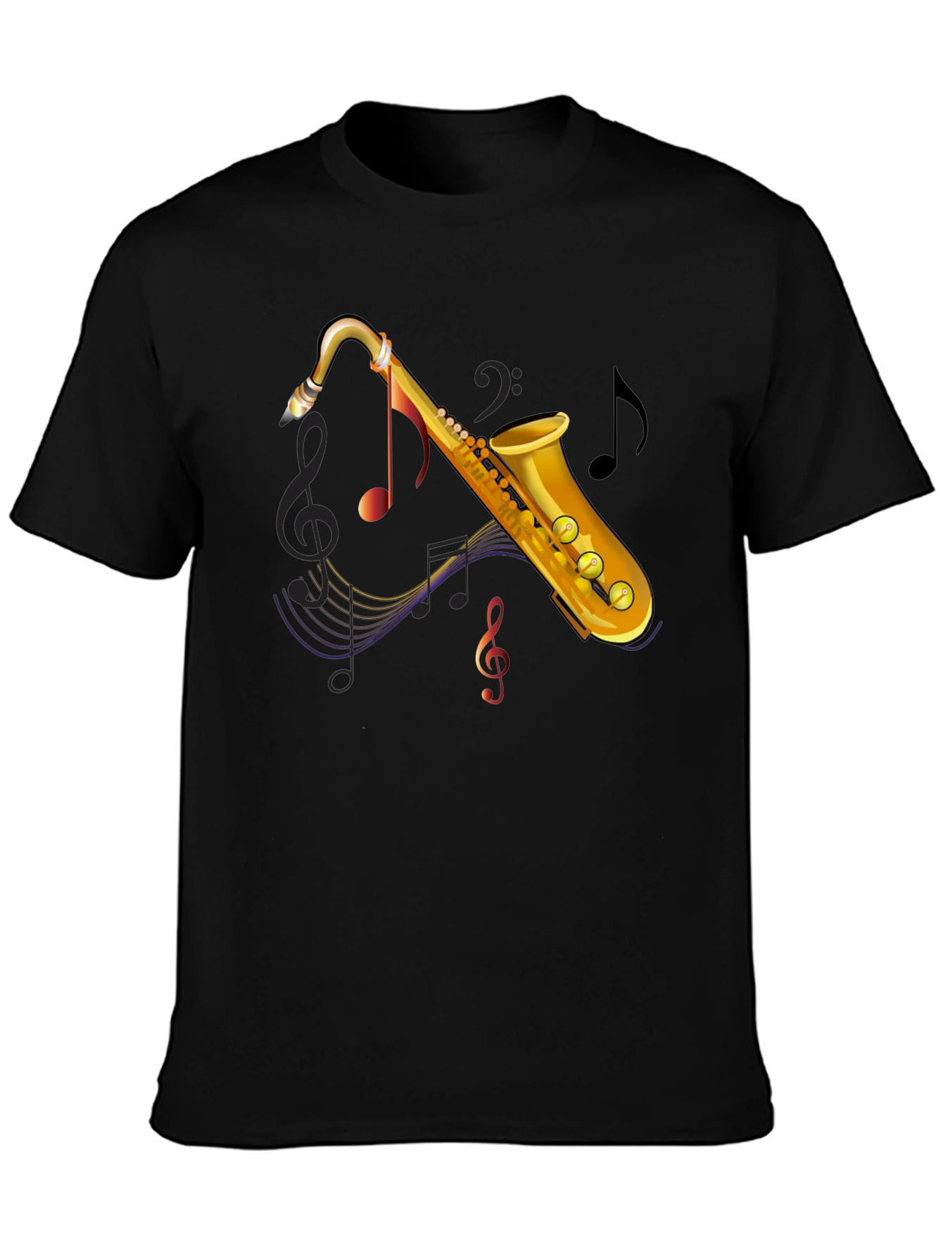 Saxophone Music Lover Tee - Stylish Musician T-Shirt