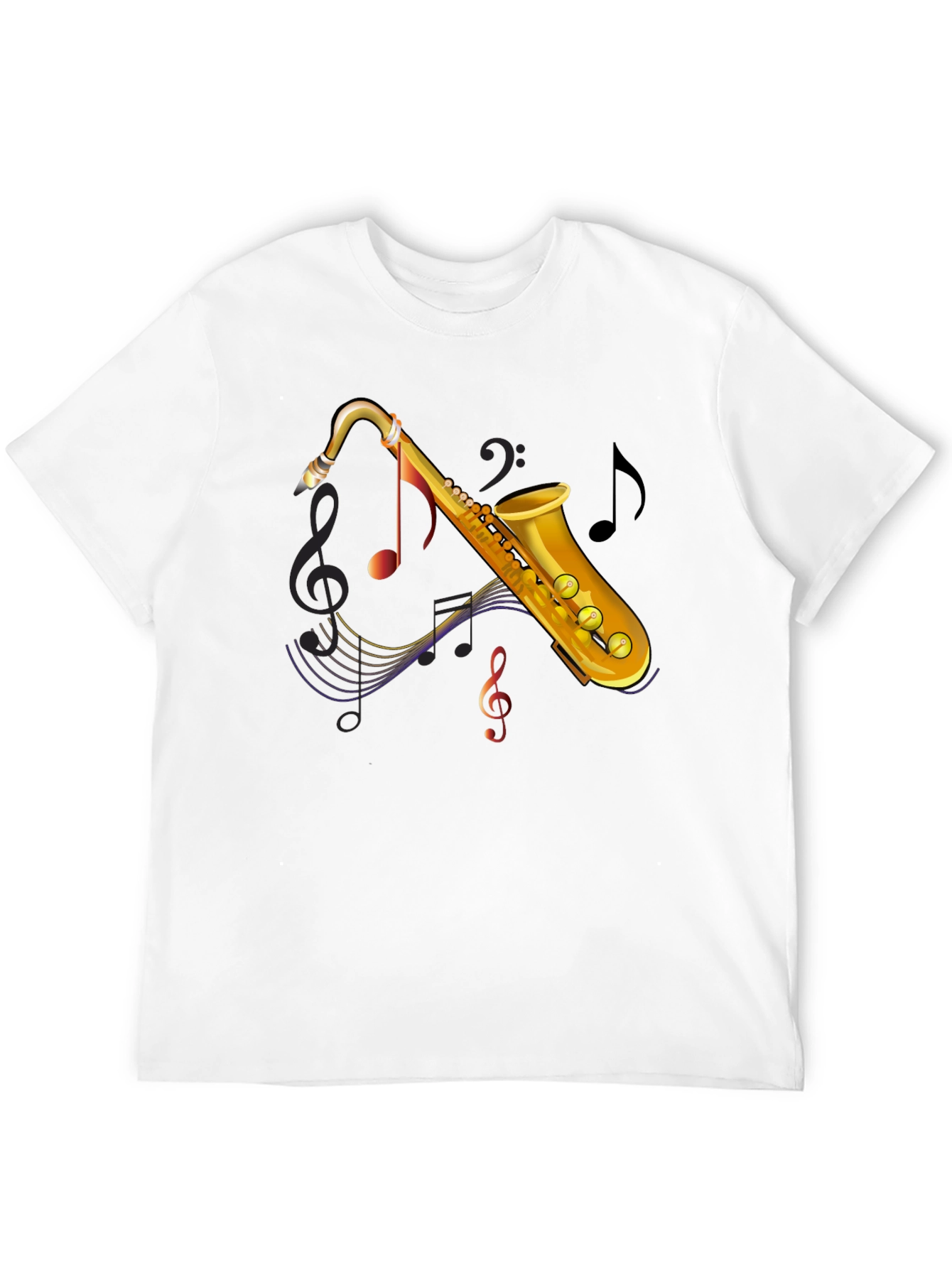 Saxophone Music Lover Tee - Stylish Musician T-Shirt