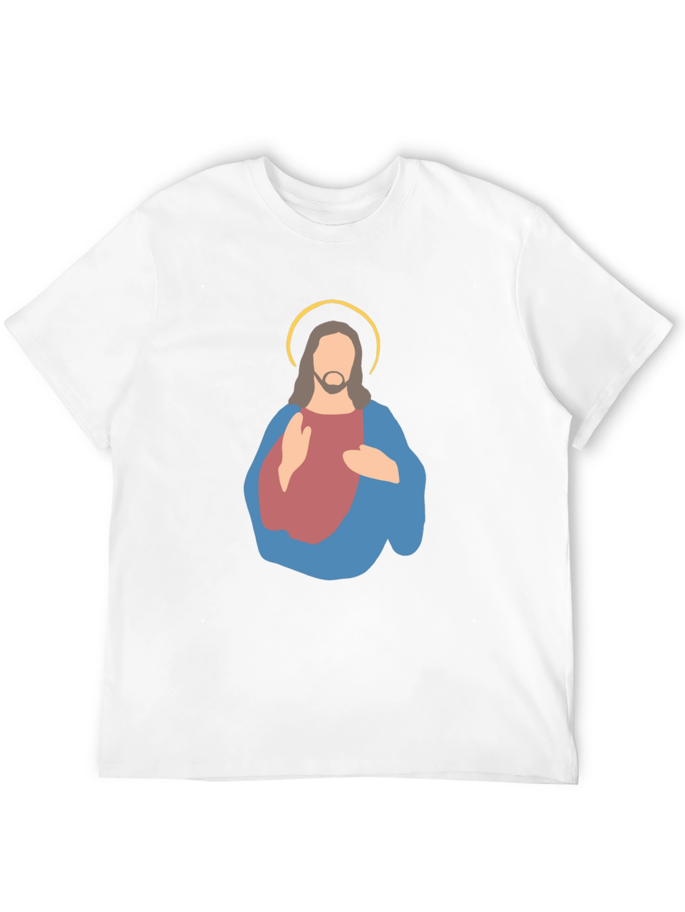 Jesus Graphic Tee - Minimalist Design