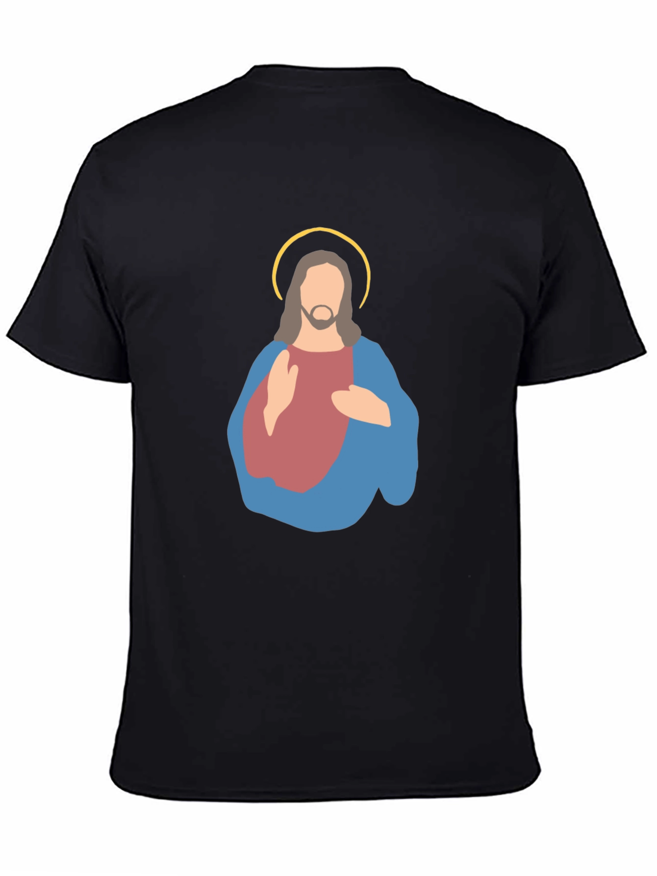 Jesus Graphic Tee - Minimalist Design