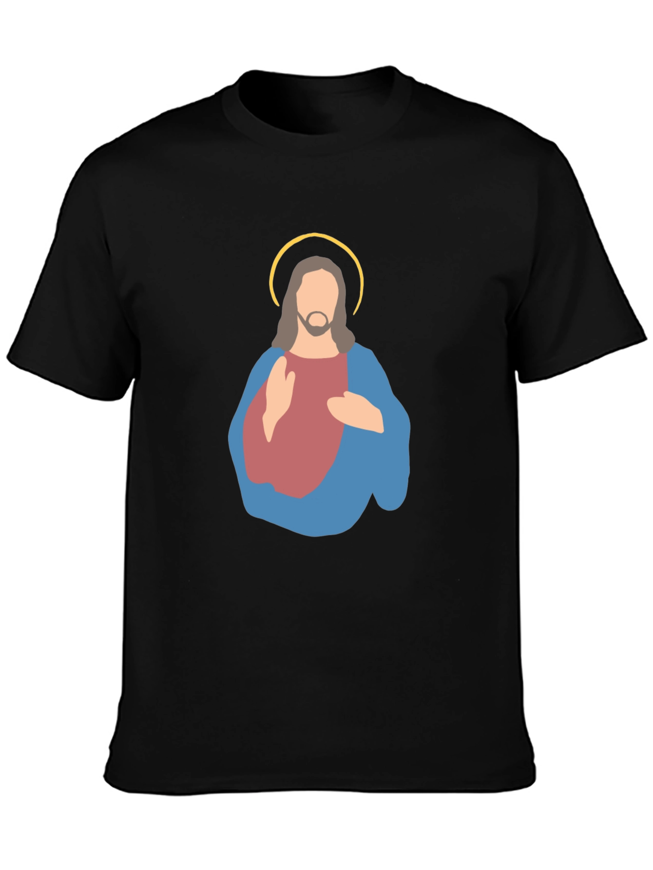 Jesus Graphic Tee - Minimalist Design