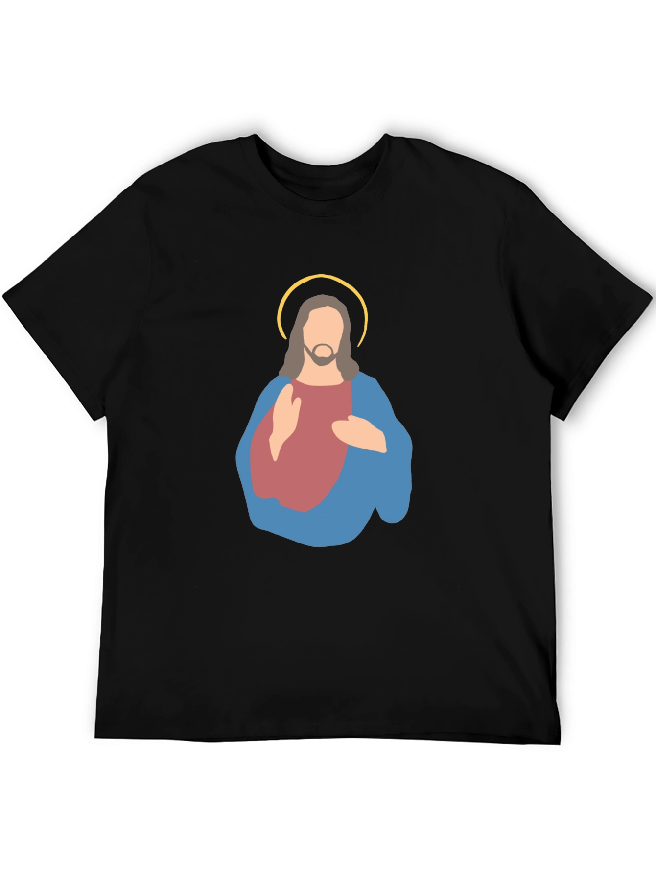 Jesus Graphic Tee - Minimalist Design