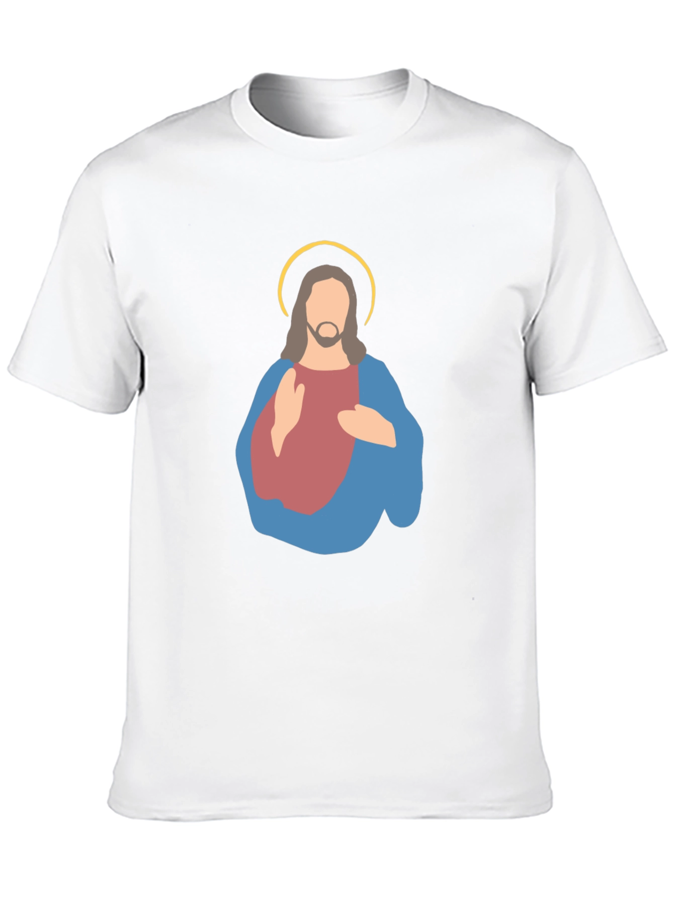 Jesus Graphic Tee - Minimalist Design