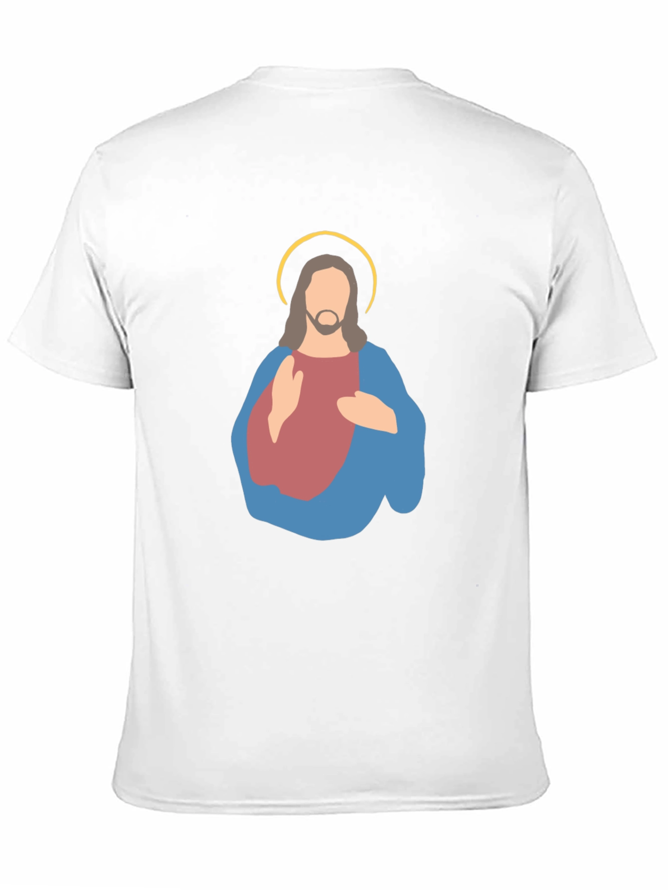 Jesus Graphic Tee - Minimalist Design