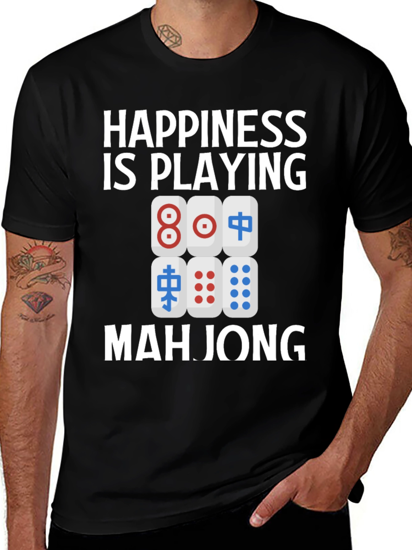 Happiness Mahjong T-Shirt