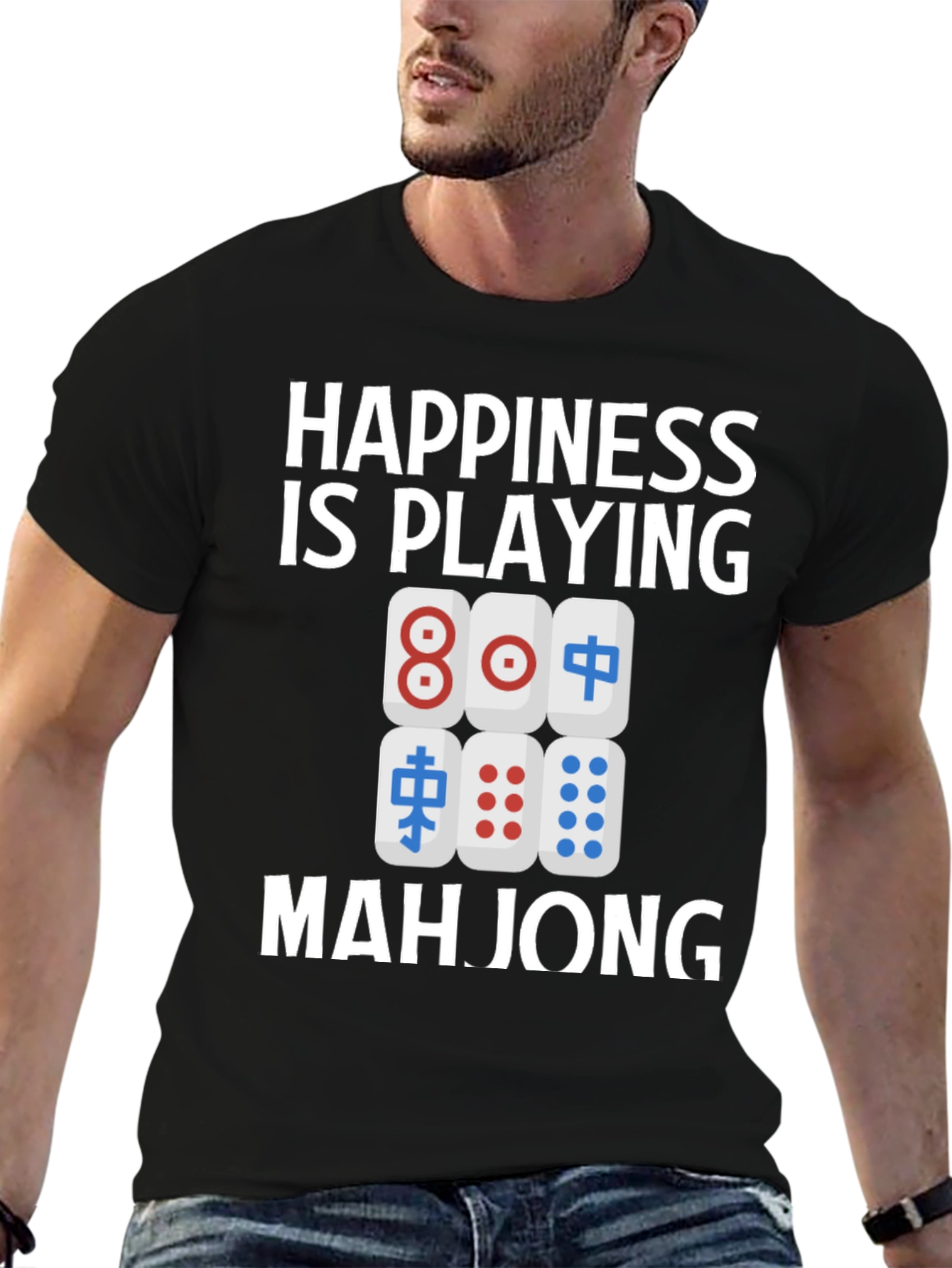 Happiness Mahjong T-Shirt