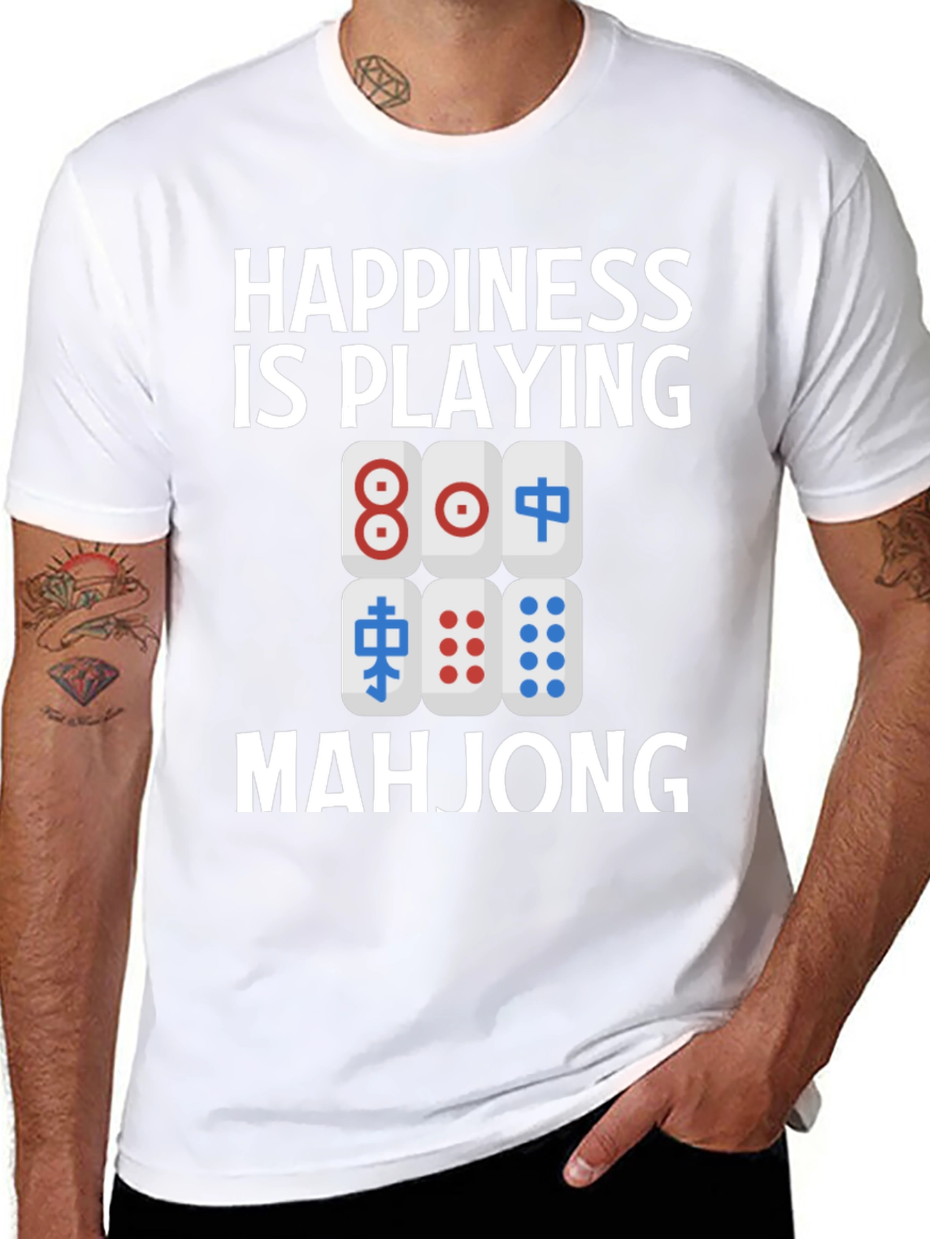 Happiness Mahjong T-Shirt