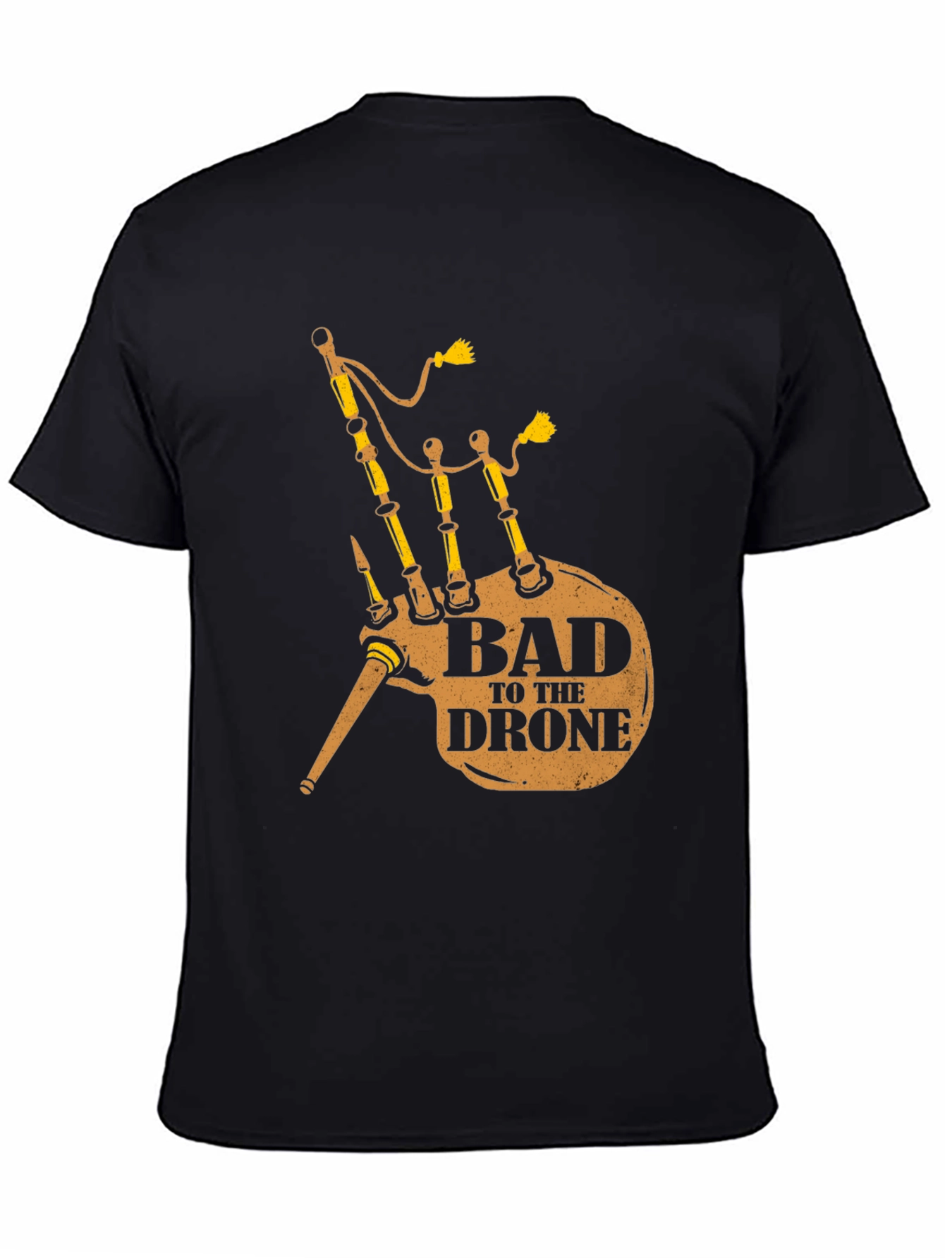 Bad to the Drone Bagpipe T-Shirt