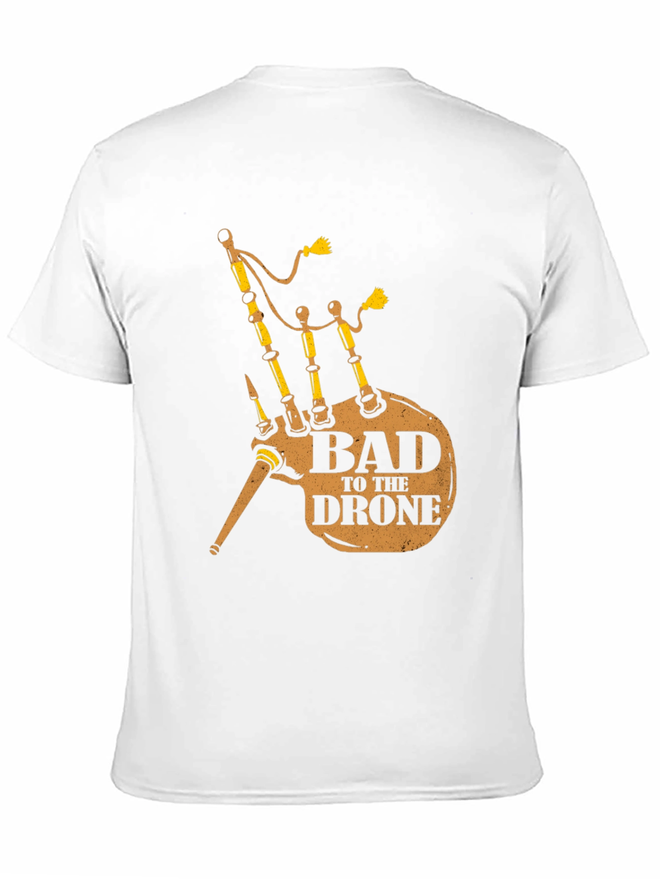 Bad to the Drone Bagpipe T-Shirt