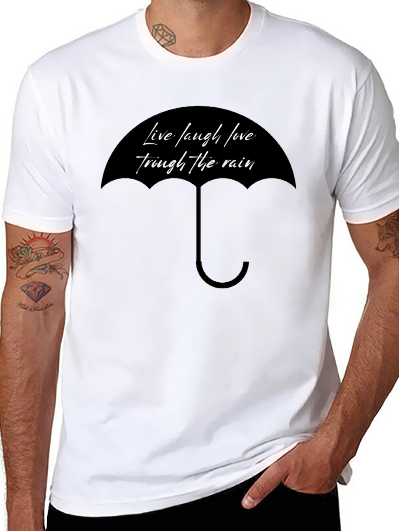 Live Laugh Love Graphic T-Shirt