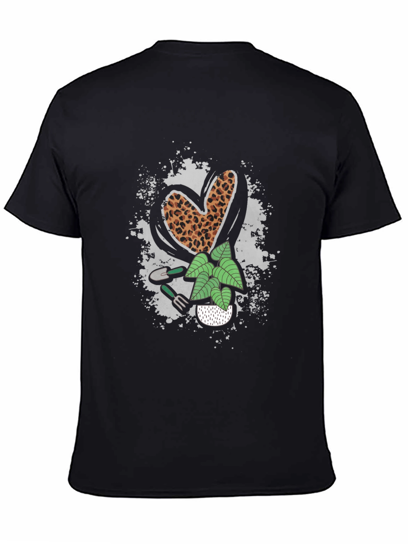 Gardening Heart Tee - Leopard Print Lover!