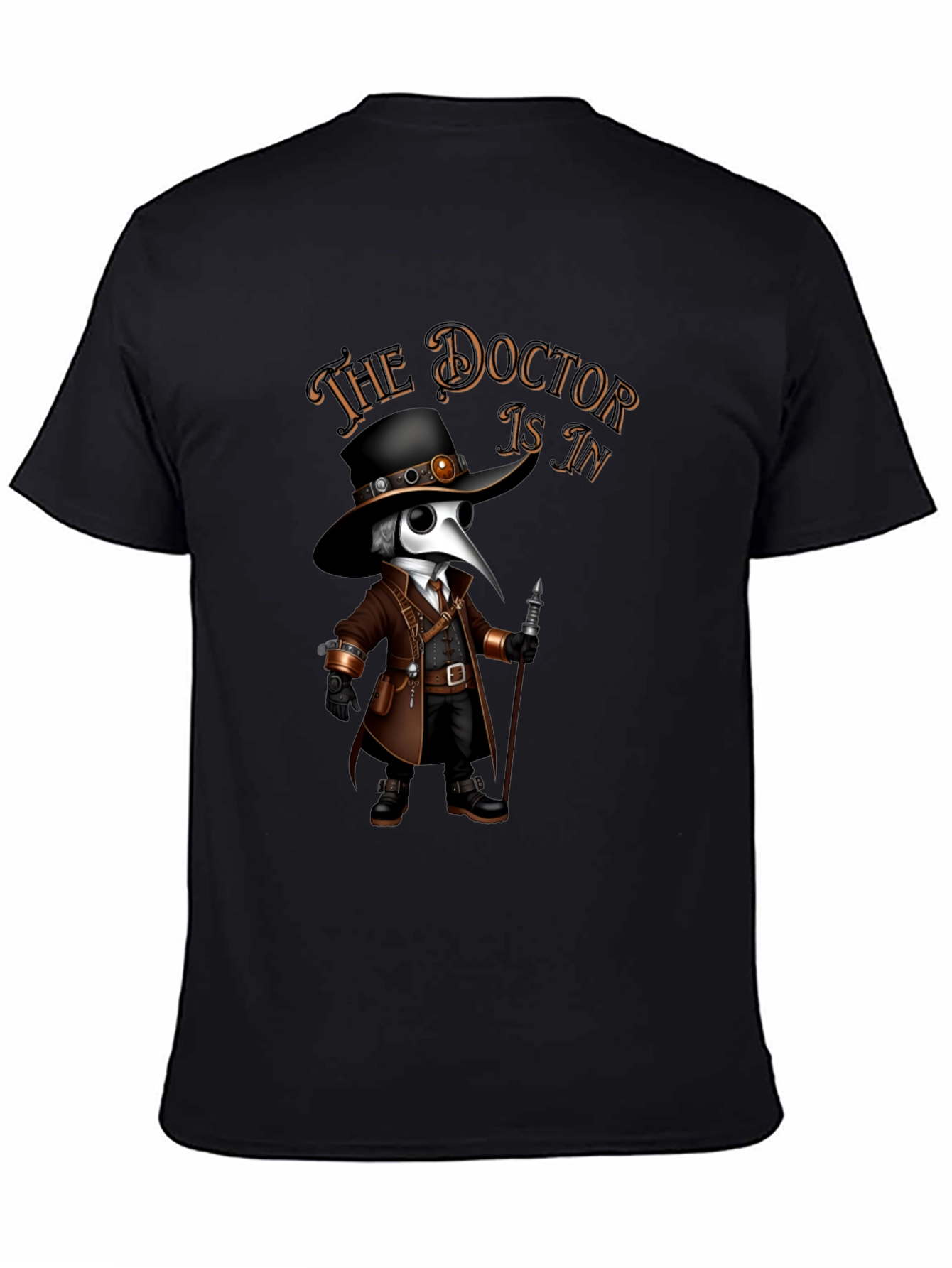 The Doctor Is In Plague Doctor T-Shirt