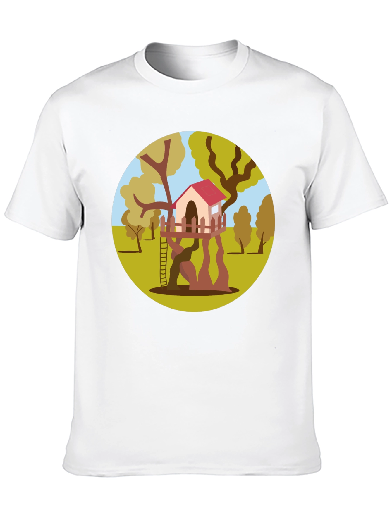 Treehouse Graphic Tee - Nature Lovers T-Shirt