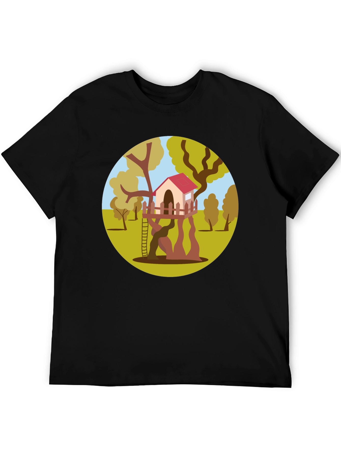 Treehouse Graphic Tee - Nature Lovers T-Shirt