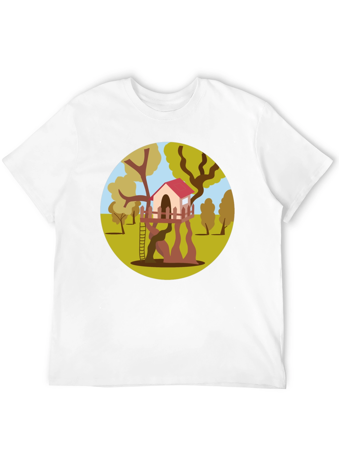 Treehouse Graphic Tee - Nature Lovers T-Shirt