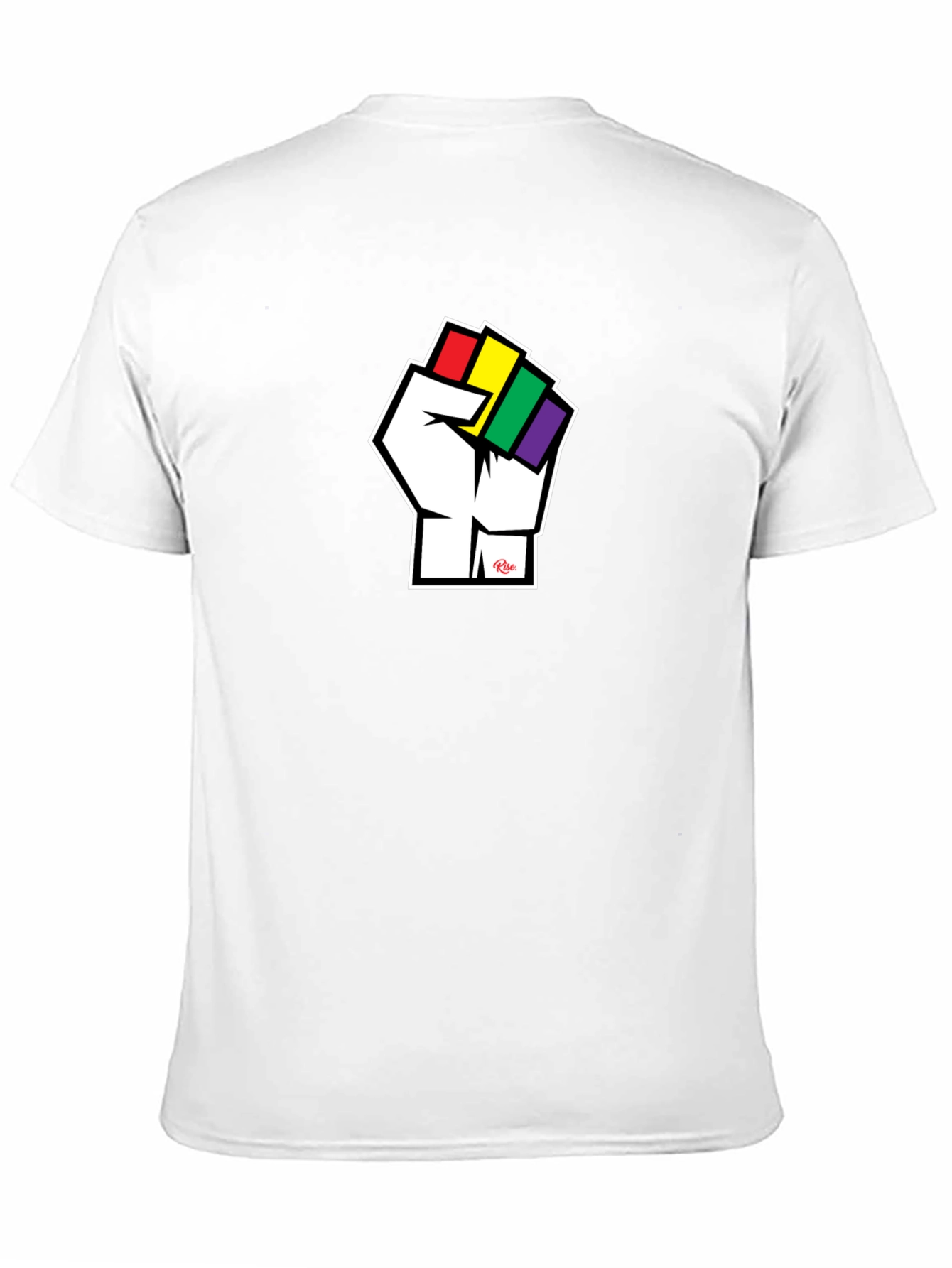 Pride Fist T-Shirt - Black Cotton Tee