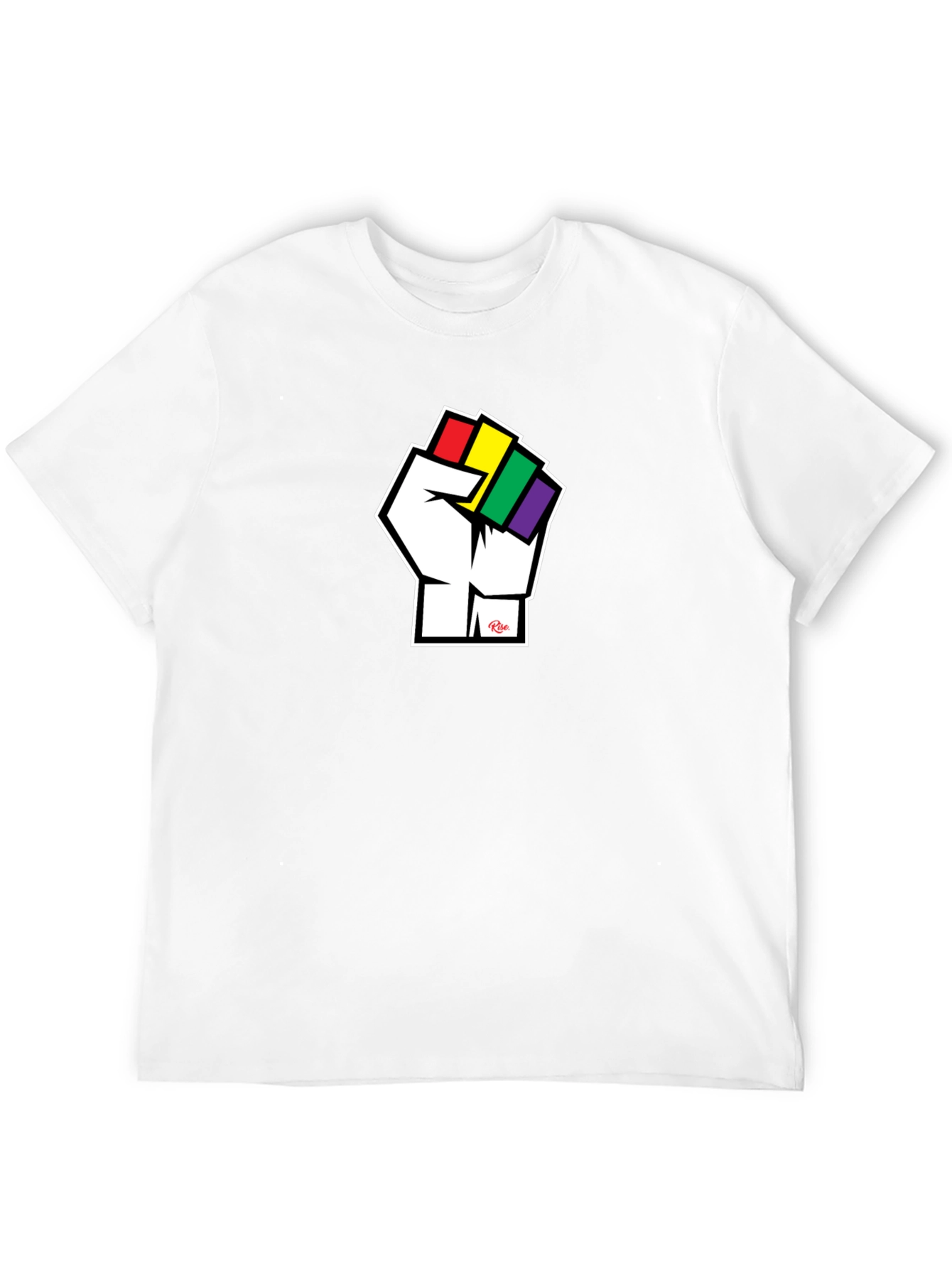 Pride Fist T-Shirt - Black Cotton Tee