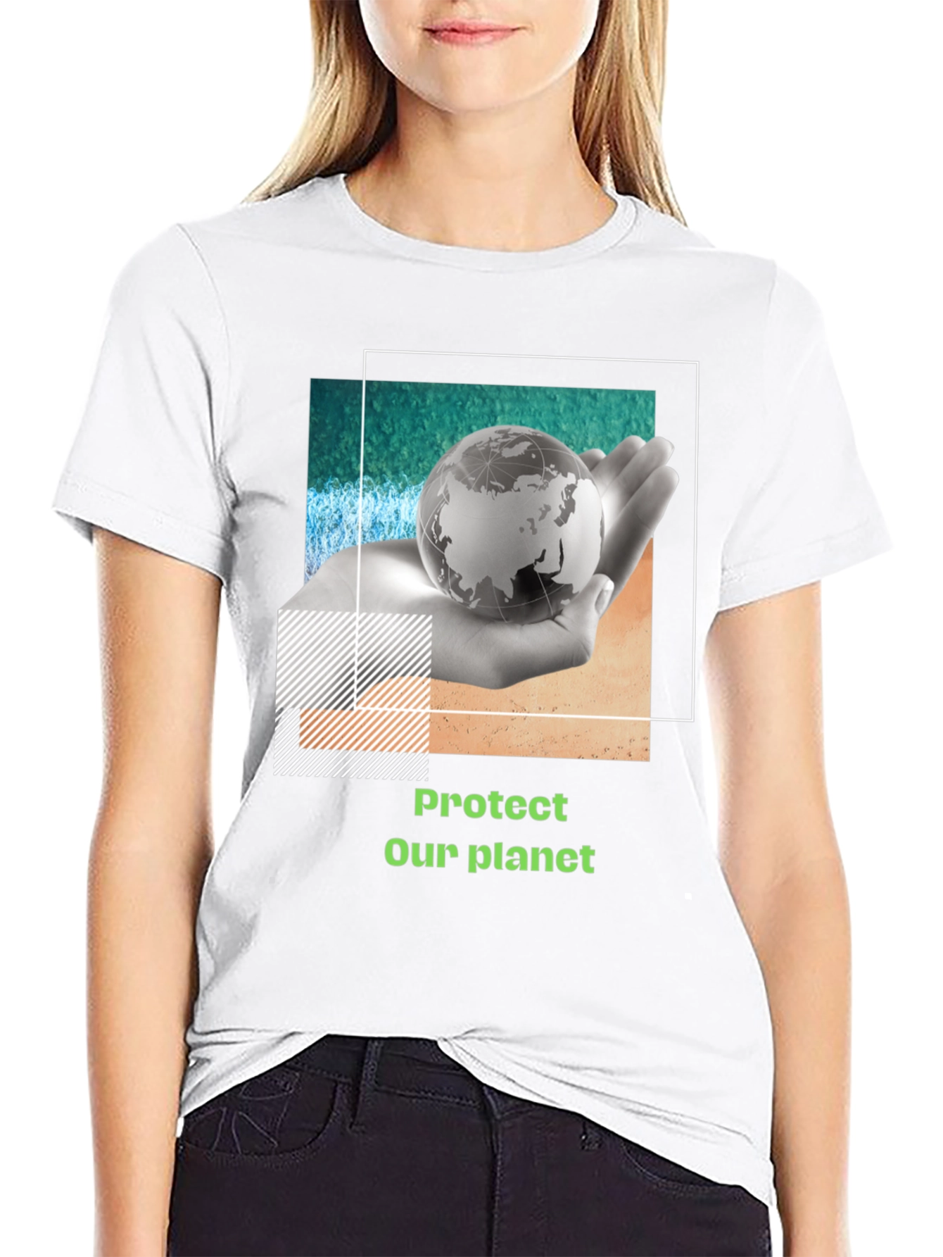 Protect Our Planet Graphic Tee - Earth Day