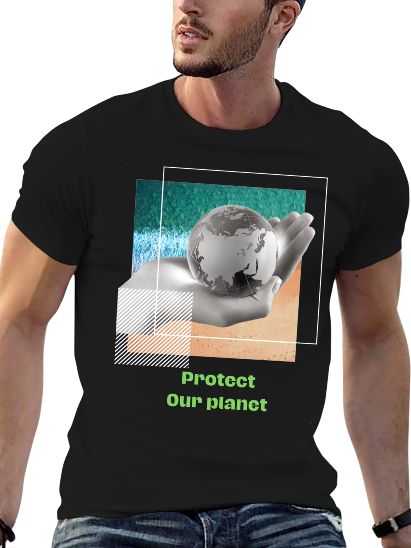 Protect Our Planet Graphic Tee - Earth Day