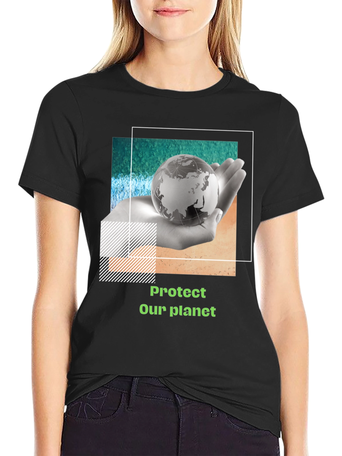 Protect Our Planet Graphic Tee - Earth Day