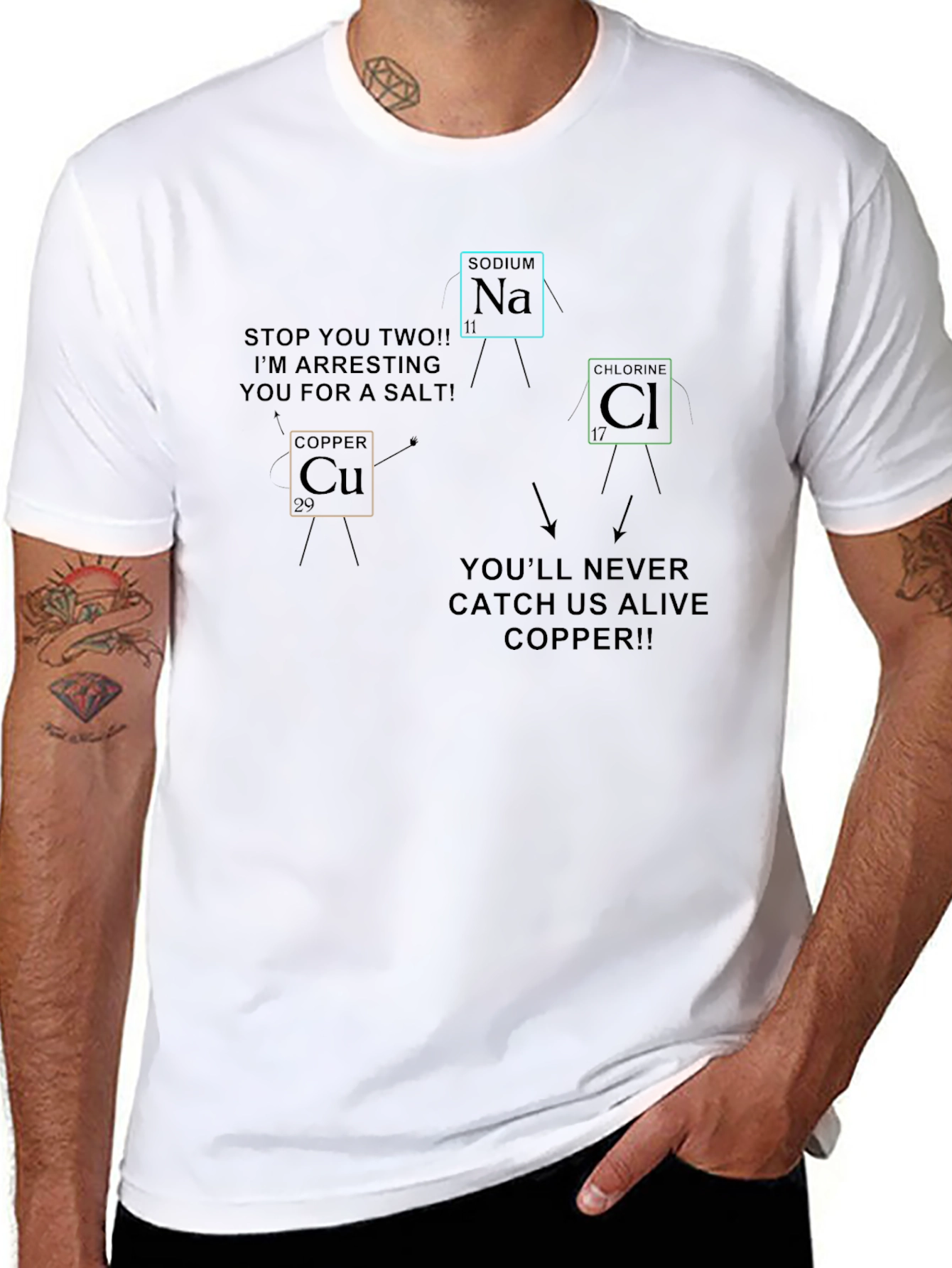 Chemistry Pun T-Shirt - Periodic Table Humor