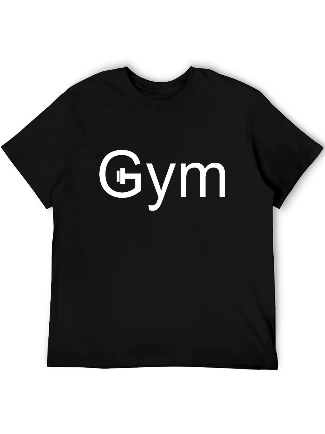 Gym Graphic Black T-Shirt - Fitness Apparel