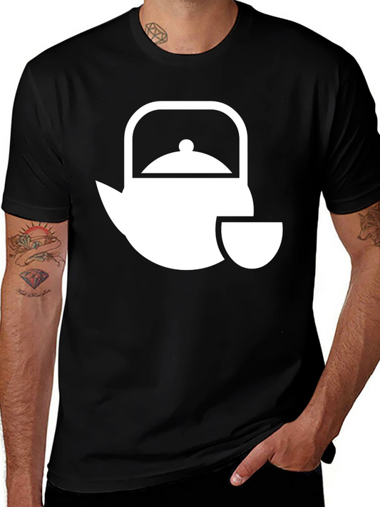 Minimalist Tea Time T-Shirt