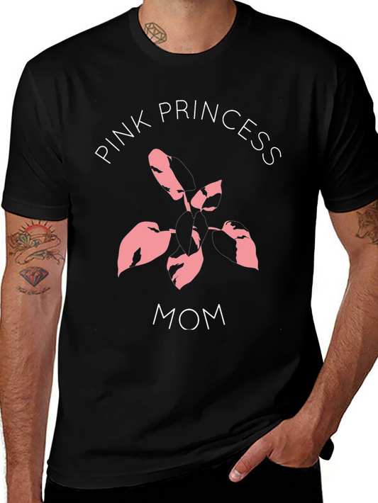 Pink Princess Mom T-Shirt - Graphic Tee