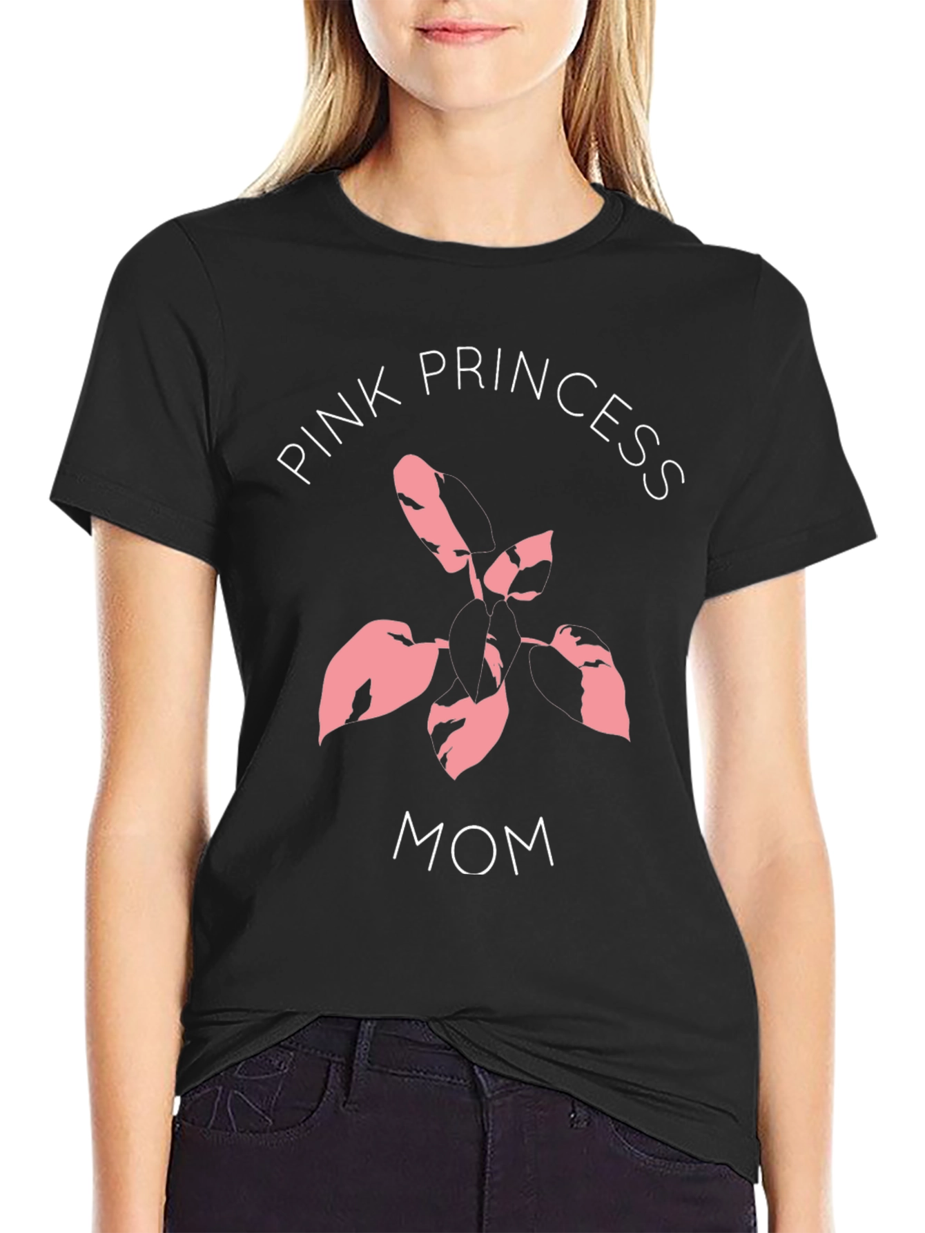 Pink Princess Mom T-Shirt - Graphic Tee