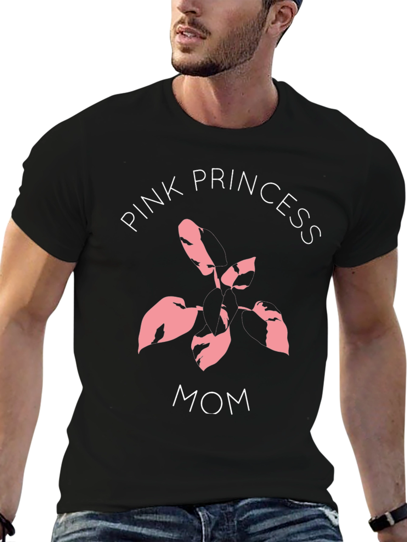 Pink Princess Mom T-Shirt - Graphic Tee
