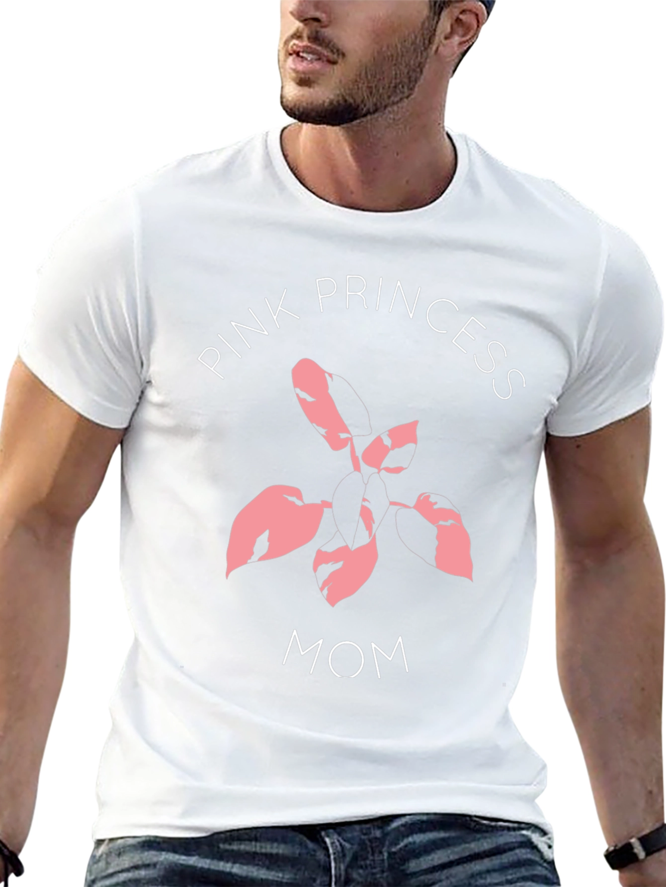 Pink Princess Mom T-Shirt - Graphic Tee