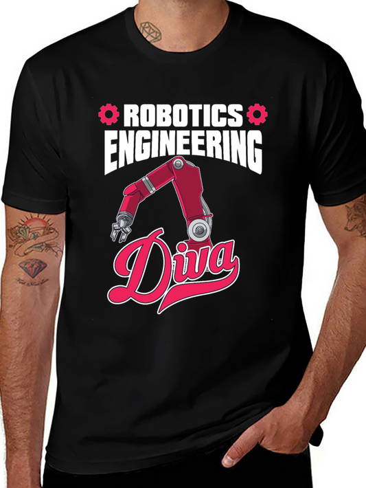 Robotics Engineering Diva T-Shirt - Red