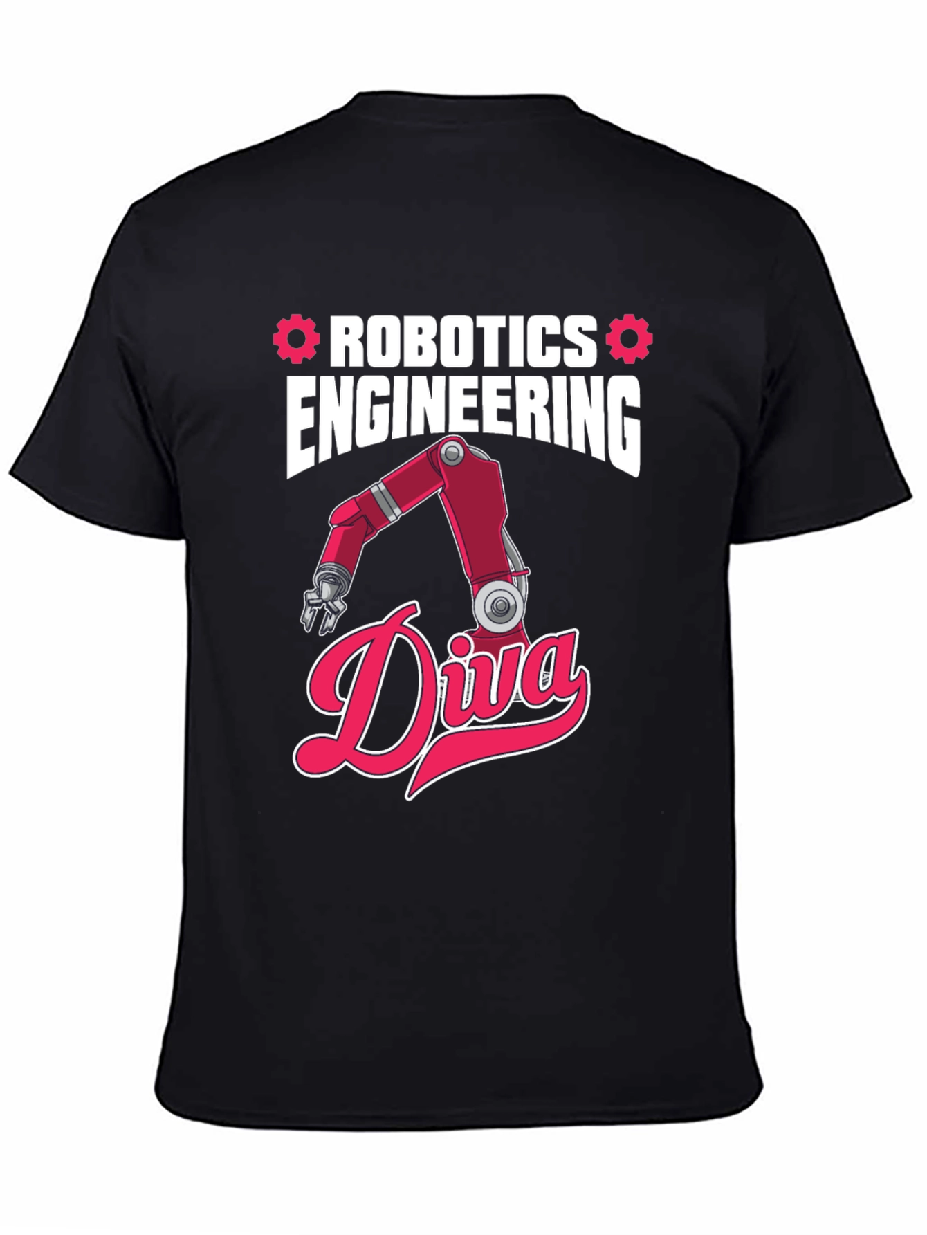 Robotics Engineering Diva T-Shirt - Red