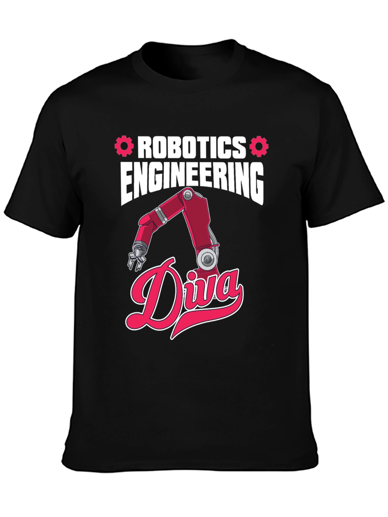 Robotics Engineering Diva T-Shirt - Red
