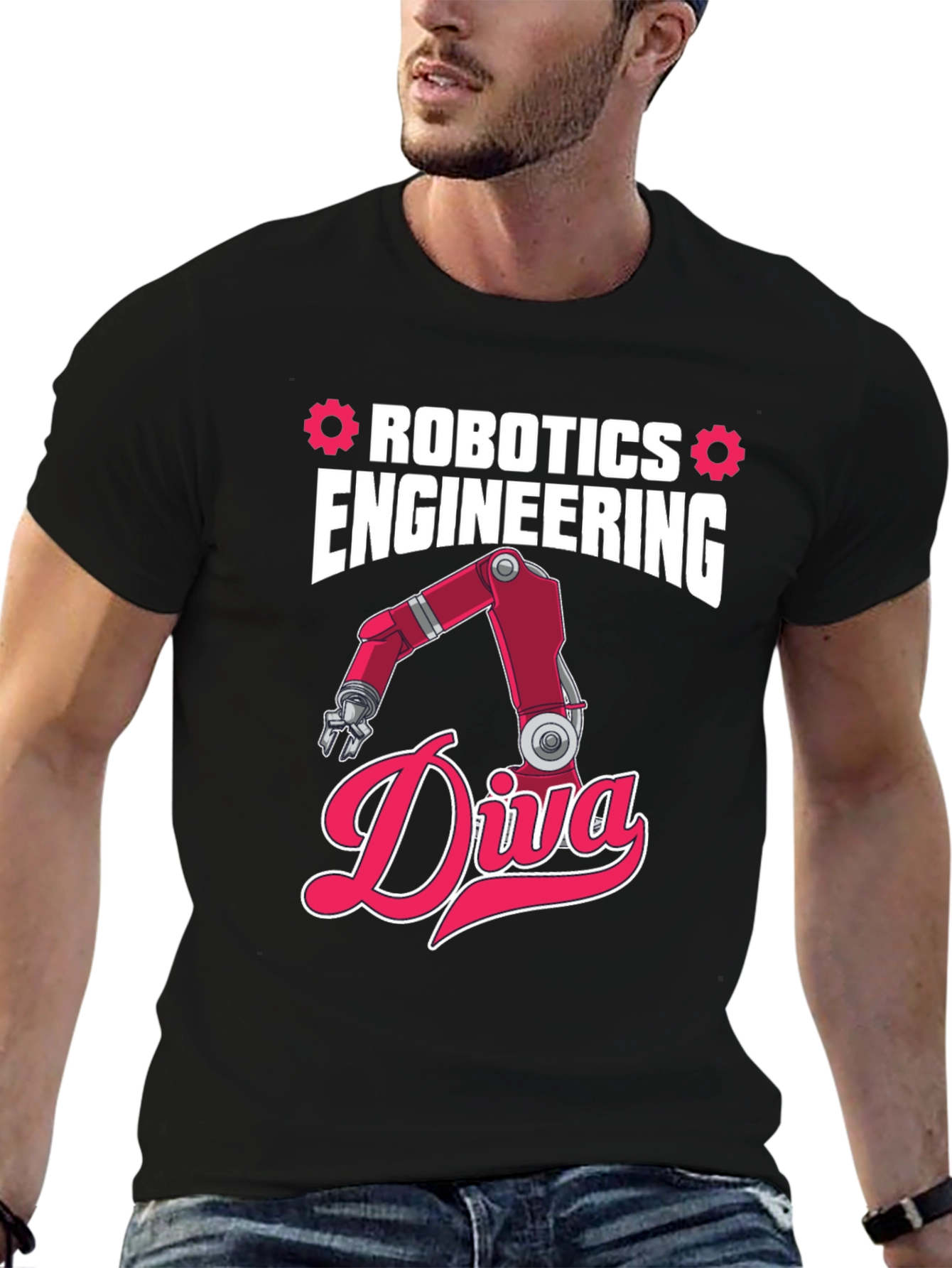 Robotics Engineering Diva T-Shirt - Red