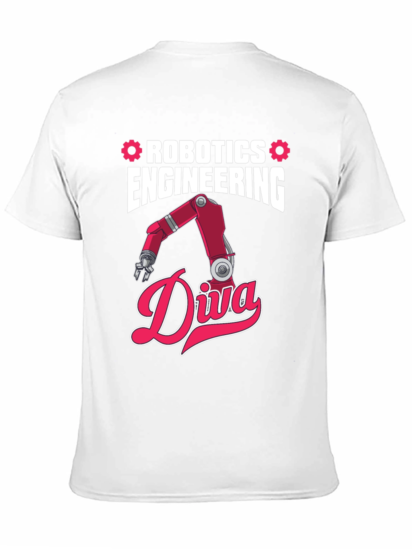 Robotics Engineering Diva T-Shirt - Red