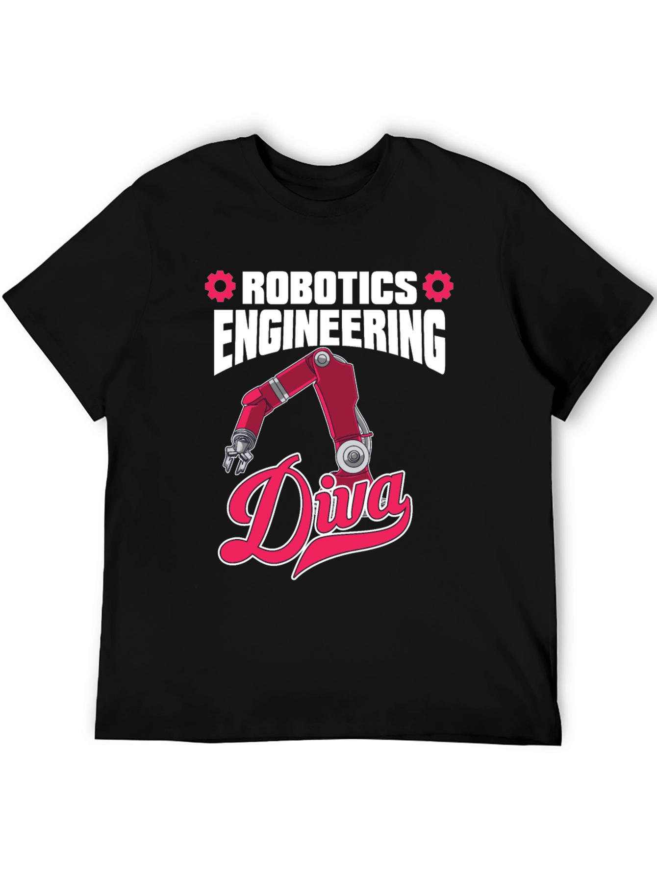 Robotics Engineering Diva T-Shirt - Red