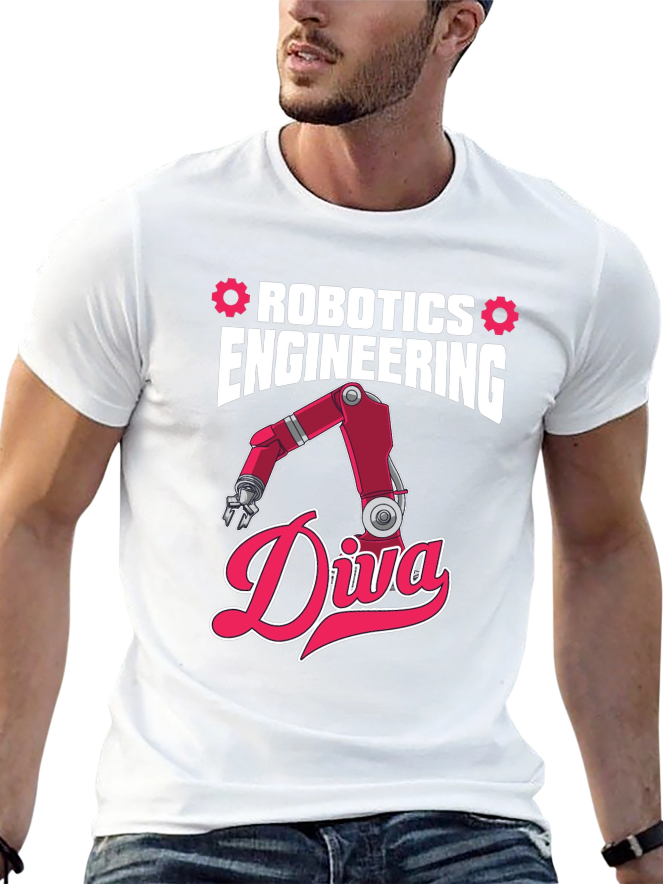 Robotics Engineering Diva T-Shirt - Red