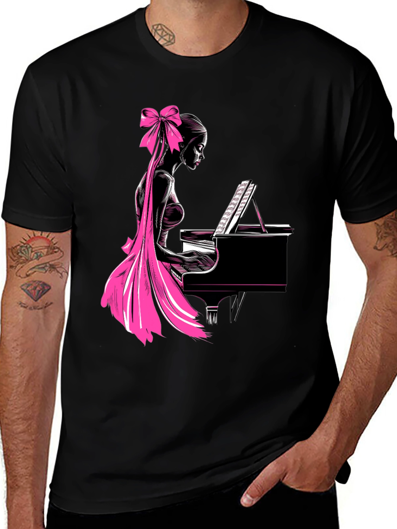 Ballerina Piano T-Shirt