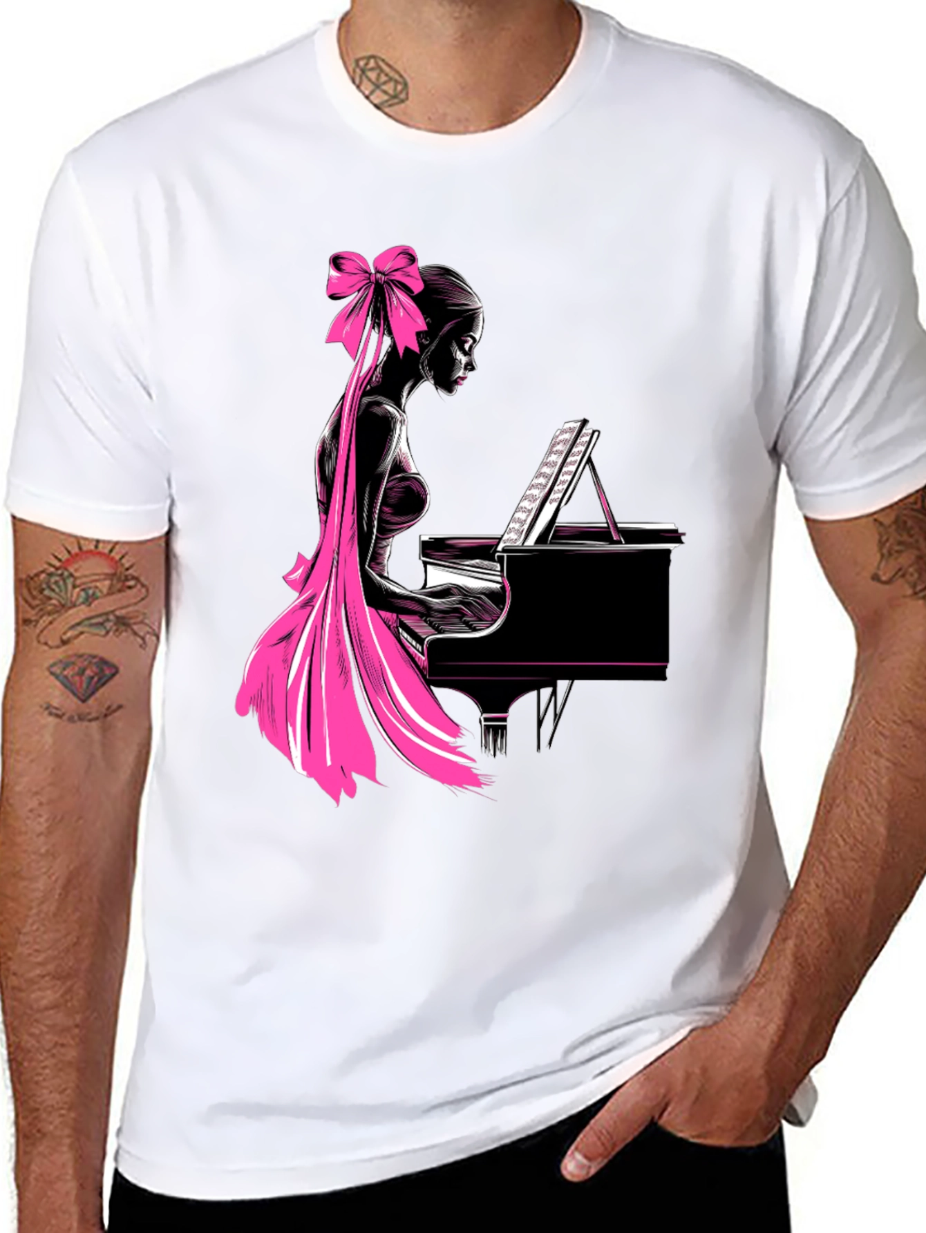 Ballerina Piano T-Shirt
