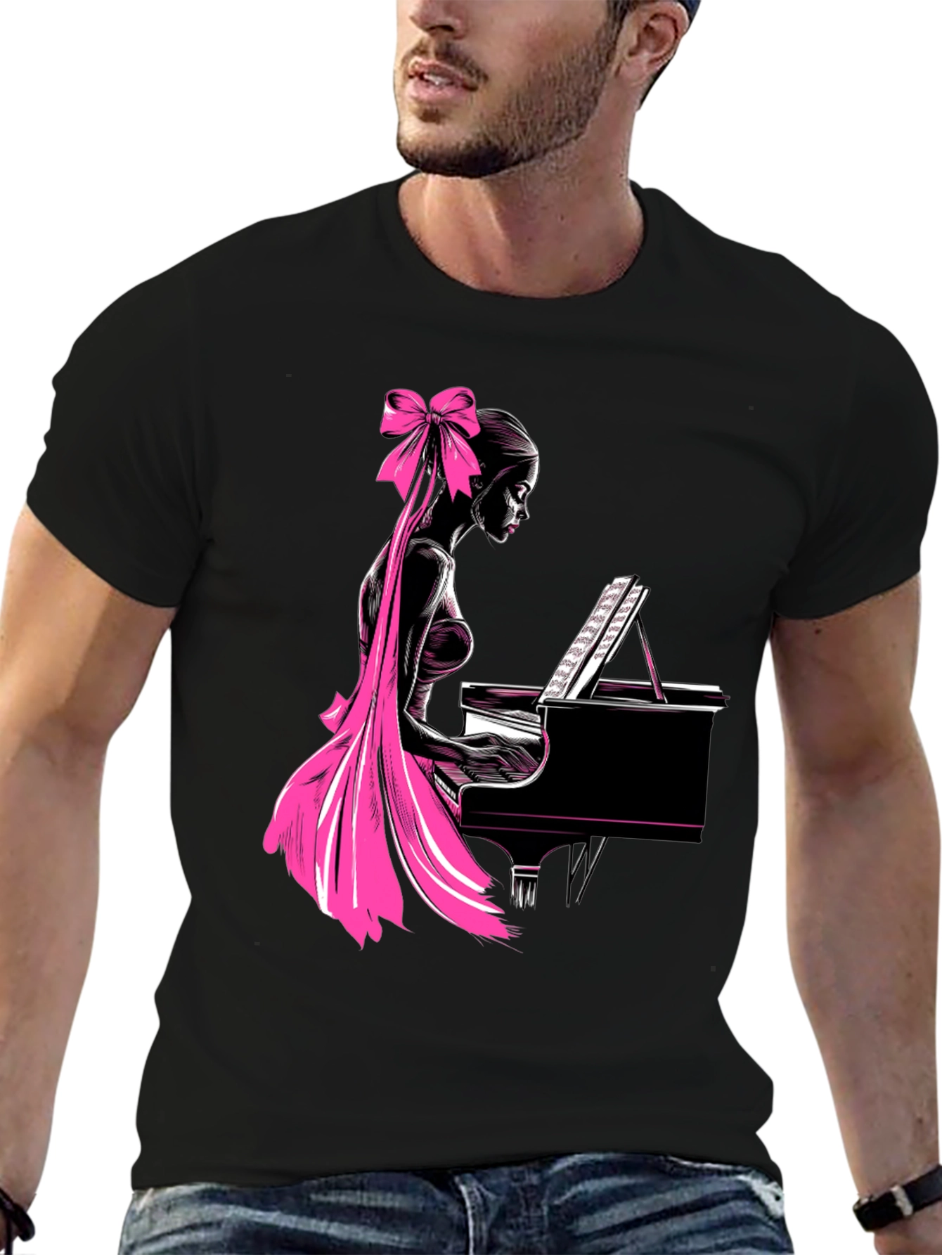 Ballerina Piano T-Shirt