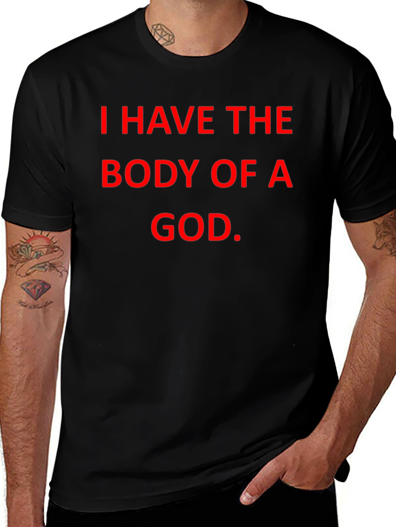 Funny Body of a God T-Shirt