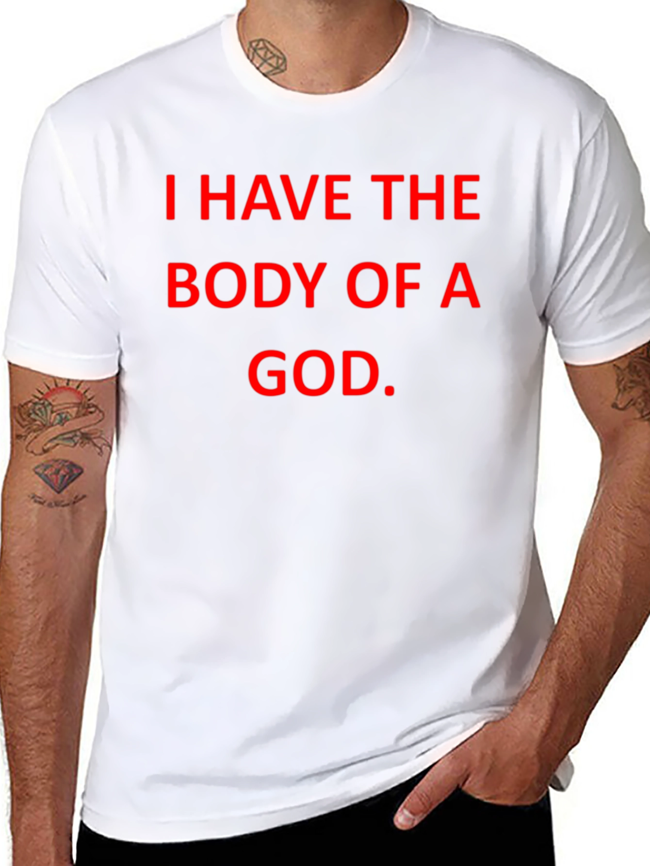 Funny Body of a God T-Shirt
