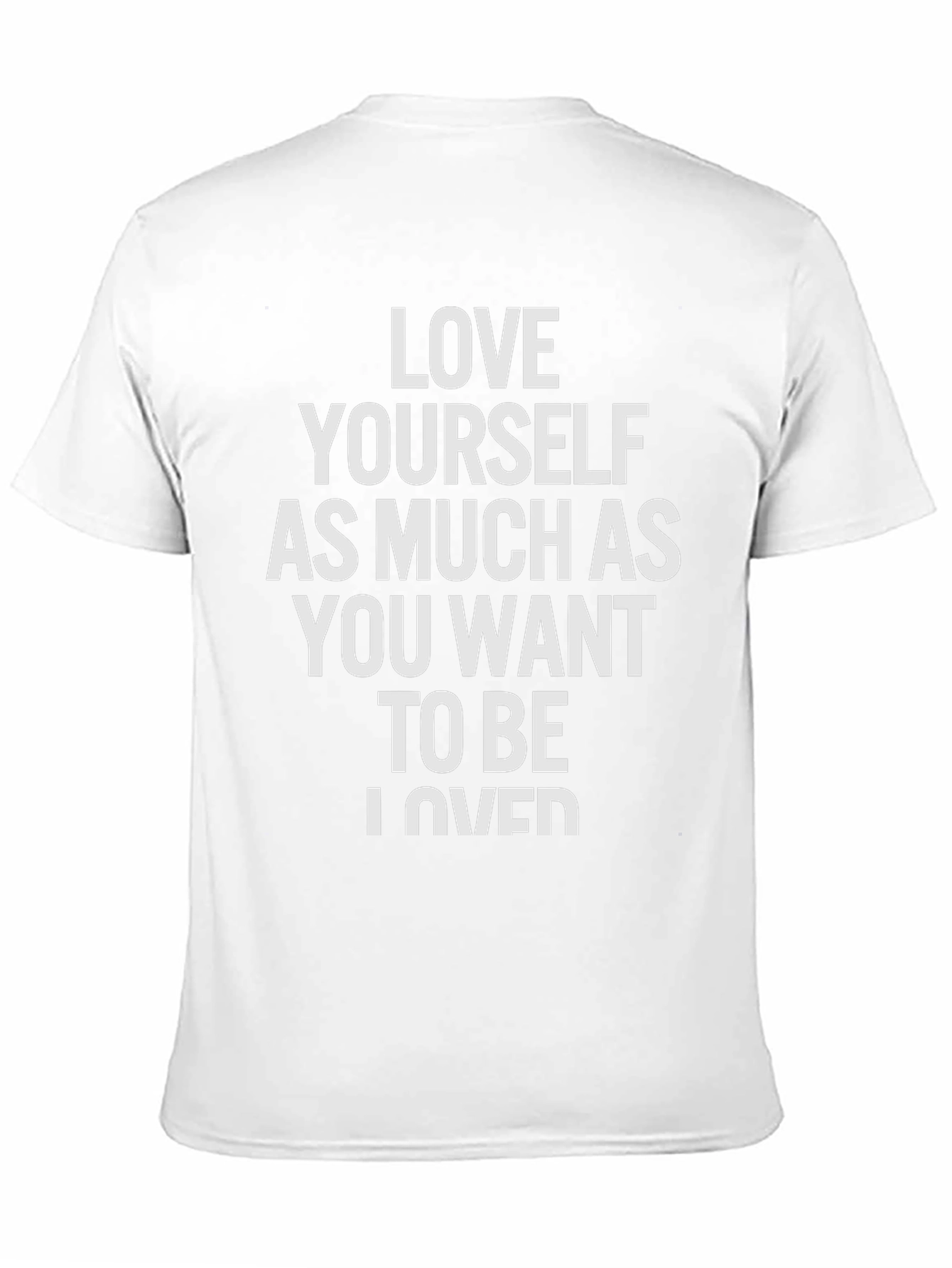 Love Yourself Graphic T-Shirt - Trendy Casual Top