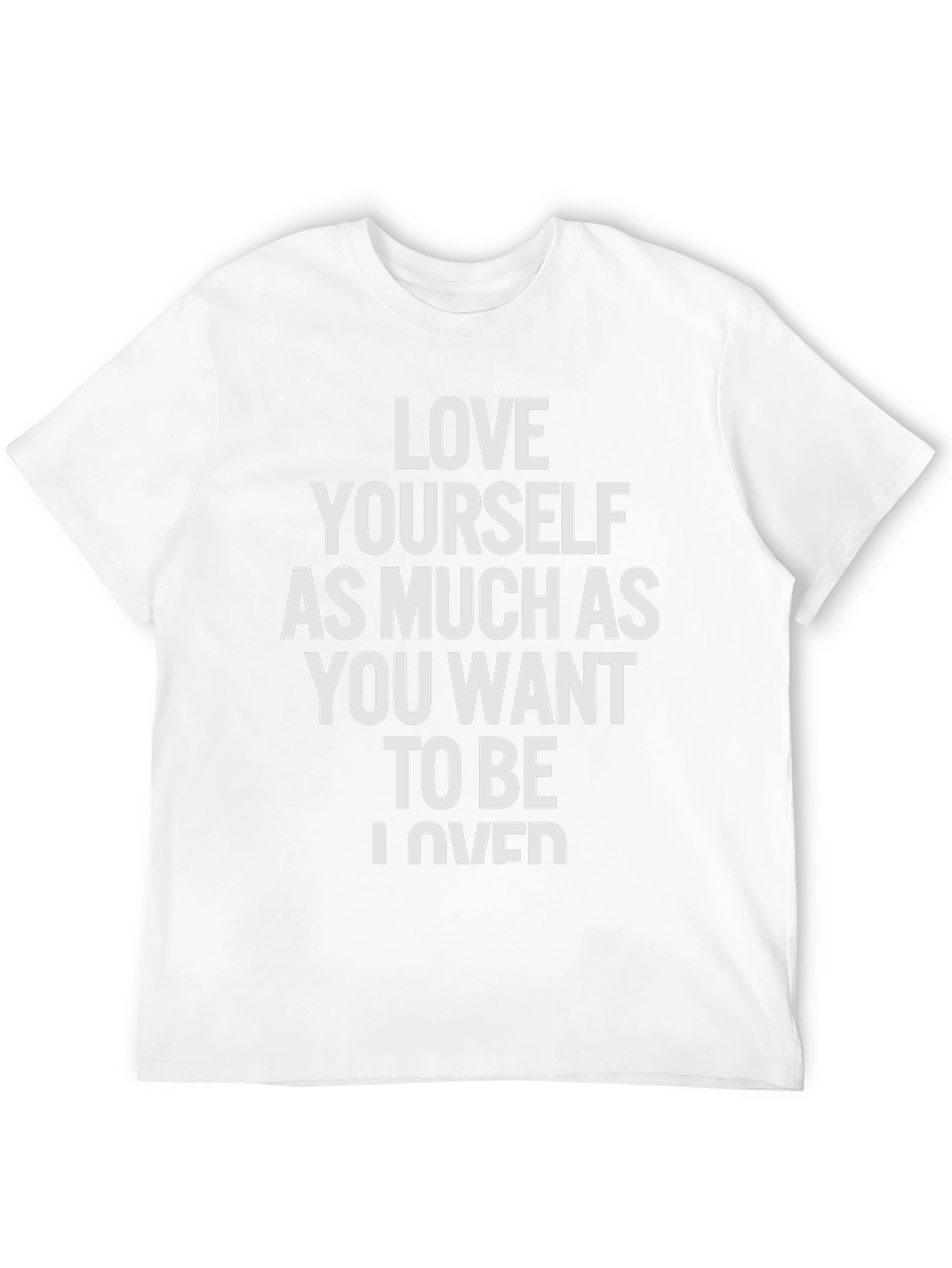 Love Yourself Graphic T-Shirt - Trendy Casual Top