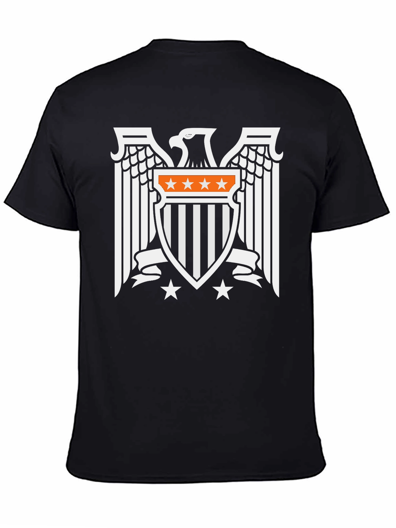 Eagle Shield Graphic Tee - Classic Black T-Shirt