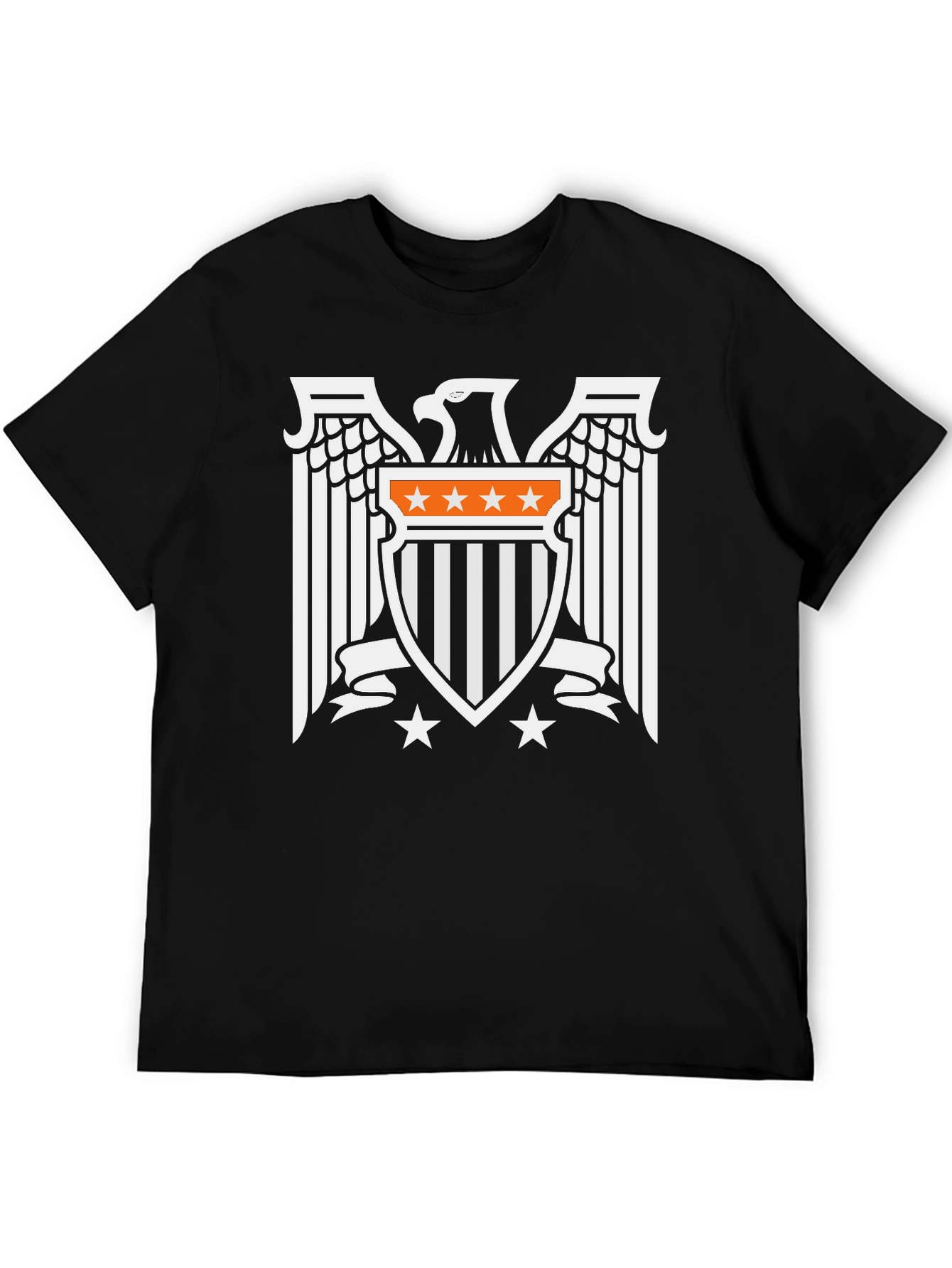Eagle Shield Graphic Tee - Classic Black T-Shirt